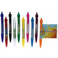 Bolígrafo, plástico ABS, chapado, Sostenible, más colores para la opción, 0.7mm, Vendido por UD
