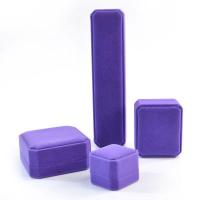 Cajas de Pana para Set de Joyería, Caja de terciopelo, Cuadrado, más colores para la opción, 55x40x50mm, longitud:5.5 cm, Vendido por Caja