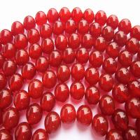Perles Agates rouges naturelles, agate rouge, Rond, poli, DIY & normes différentes pour le choix, rouge, Vendu par brin