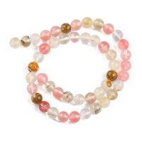 Watermelon Bead, Round, polished, DIY multi-colored 