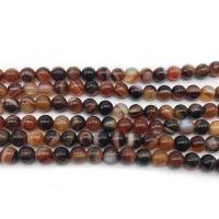 Natural Miracle Agate Beads, Round, polished, DIY 