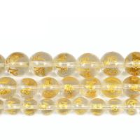 Round Crystal Beads, polished, DIY Topaz 