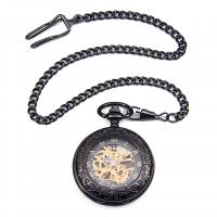 Pocket Watch, Zinc Alloy, with Plastic, Chinese movement, plated, waterproofless 
