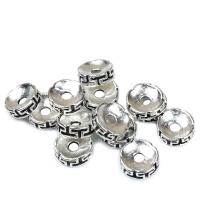 Aluminum Alloy Spacer Bead, fashion jewelry & DIY, silver color 
