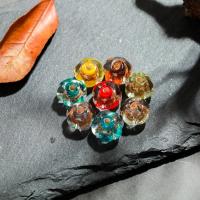 Perles de Murano sable d'or, chalumeau, fait à la main, bijoux de mode & DIY, plus de couleurs à choisir Vendu par PC
