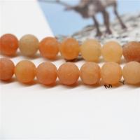 Red Aventurine Bead, Round, DIY & frosted 