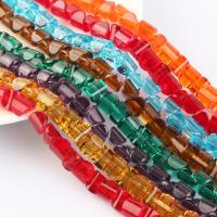 Mixed Crystal Beads, plated, fashion jewelry & DIY, multi-colored, 8mm 
