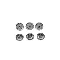 Stainless Steel jeans button, silver color plated 