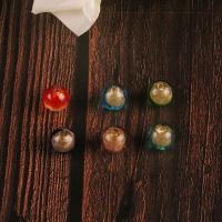 Perles de Murano sable d'or, chalumeau, Placage, bijoux de mode & DIY, plus de couleurs à choisir Vendu par PC