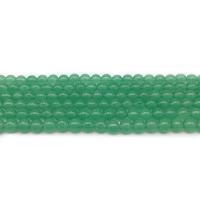 Green Calcedony Beads, Round, polished 