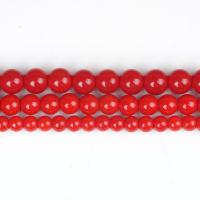 Mélange de perles de corail naturels, Jaspe rouge, Placage, DIY & normes différentes pour le choix, plus de couleurs à choisir, Vendu par PC