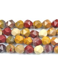Yolk Stone Bead, polished, DIY & faceted, 8mm 