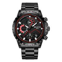 WLISH® Men Jewelry Watch , Zinc Alloy, with Glass & Stainless Steel, plated, Life water resistant & fashion jewelry & for man & luminated 