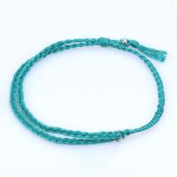 Fashion Jewelry Bracelet, Cotton Thread, Unisex 14-28cm 