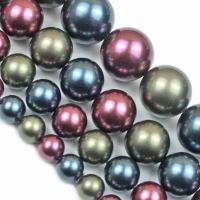 Shell Pearl Beads, Round, polished, DIY 