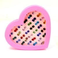 Arito de perlas de vidrio, Joyería & para mujer & mixto, 4mm, 36parespareja/Grupo, Vendido por Grupo