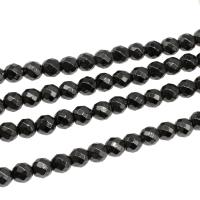 Magnetic Hematite Beads, Round, polished, faceted 