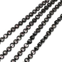Magnetic Hematite Beads, Heart, polished Approx 16 Inch 