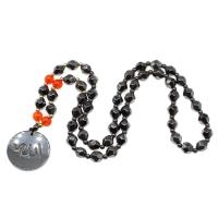 Magnetic Necklace, Magnetic Hematite, Round, polished Approx 36 cm 