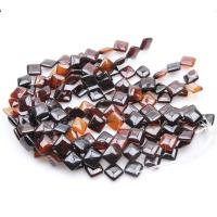 Natural Miracle Agate Beads, Square, polished, DIY 