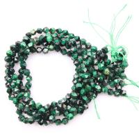 Tiger Eye Beads, polished, DIY & faceted, green, 8mm 