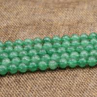 Strawberry Quartz Beads, Round, polished, green, 8mm 
