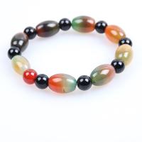 Two Tone Agate Bracelet, mixed colors 