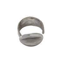 aleación de zinc Anillo de dedo Cuff, chapado en platina real, ajustable & diferentes estilos para la opción & para mujer, tamaño:5.5-8.5, Vendido por UD