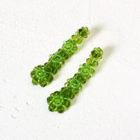 Crystal Drop Earring, fashion jewelry & for woman, 80mm 