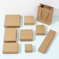 Papel Caja de regalo de embalaje, Rectángular, más colores para la opción, 70x90x30mm, Vendido por UD