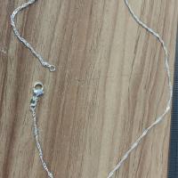 Brass Chain Necklace, plated, rope chain 1.5mm, 10mm Inch 