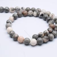 Dalmatinische Perlen, Dalmatiner, rund, poliert, DIY & verschiedene Größen vorhanden, verkauft von Strang