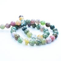 Natural Indian Agate Beads, Round, polished, DIY 