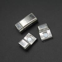 Copper Alloy Magnetic Clasp, Square, plated, nickel, lead & cadmium free Approx 