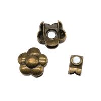 Copper Alloy Magnetic Clasp, Flower, plated, nickel, lead & cadmium free Approx 