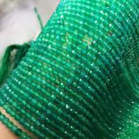 Perle agate verte naturelle, abaque, poli, DIY & facettes, vert Vendu par brin