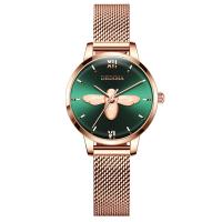 Women Wrist Watch, Zinc Alloy, with Stainless Steel, hardwearing & Life water resistant & for woman 