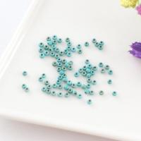 Natural Turquoise Beads, Round, DIY, turquoise blue, 2mm 