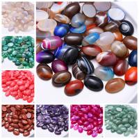 Gemstone Cabochons, Natural Stone, Oval, polished, DIY mixed colors 