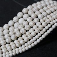 Howlite Beads, Round, polished 