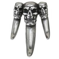 Stainless Steel Skull Pendant, fashion jewelry & for woman Approx 5mm 