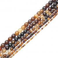 Coffee Agate Beads, Round, polished, DIY 