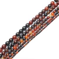 Natural Miracle Agate Beads, Round, polished, DIY 