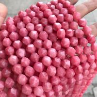 Rhodonite Beads, Rhodochrosite, faceted, pink cm 