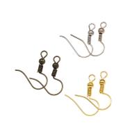 Iron Hook Earwire, plated, nickel, lead & cadmium free Approx 