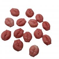 Natural Pink Shell Beads, Shell Powder, with Queen Conch Shell, pressing, pink 