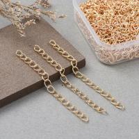 Iron Extender Chain, plated, DIY 70mm 