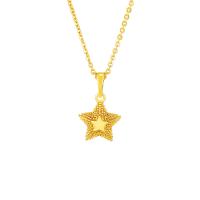 Fashion Necklace Jewelry, Copper Alloy, with 2.44inch extender chain, 24K gold plated, fashion jewelry & for woman, 19mm .32 Inch 