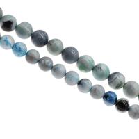 Natürliche Feuerachat Perlen, rund, keine, 6mmuff0c8mmuff0c10mm, 62PCs/Strang, verkauft von Strang
