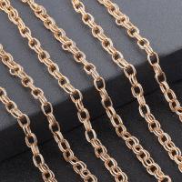 鉄のネックレス チェーン, 鉄, メッキ, ファッションジュエリー & DIY & 楕円形の鎖, 無色 売り手 バッグ
